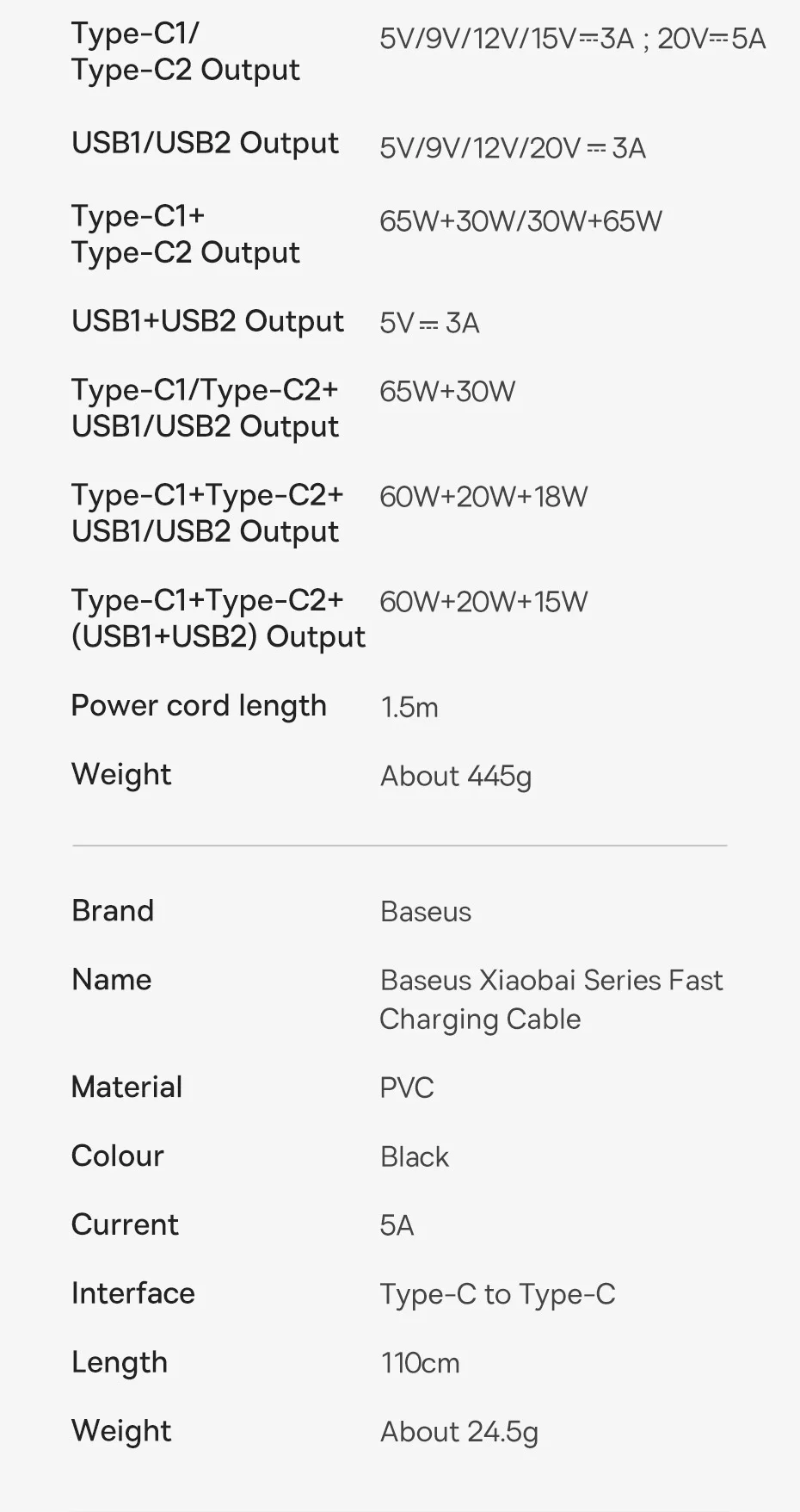 Baseus 100W GaN Desktop Charger Power Strip Fast Charging Station 4000W AC Outlet For Laptop Tablet iPhone 16 15 Xiaomi Samsung
