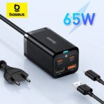 Baseus 65W GaN3 Pro Desktop Fast Charger Station 4-Port USB-C Hub