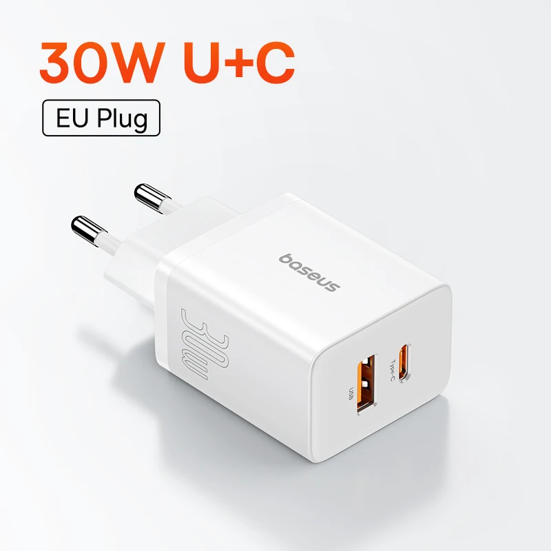 EU Plug White