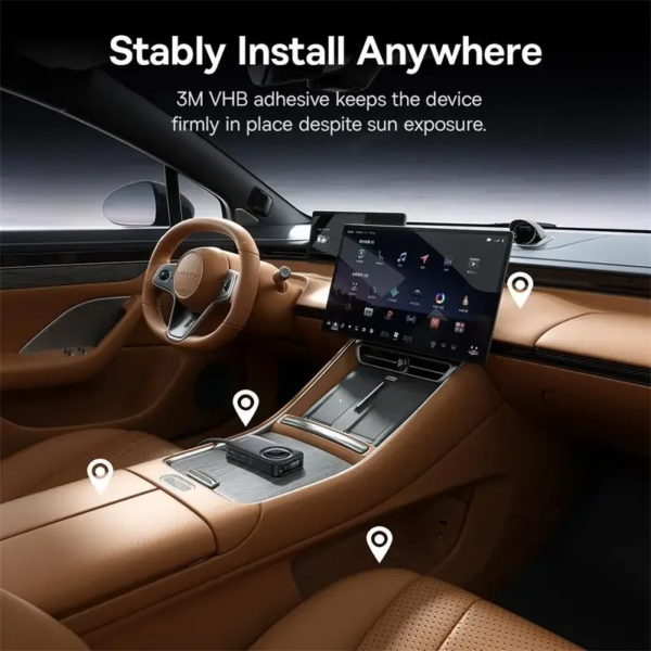 Baseus PrimeTrip VW1 105W Car Charger with 60W Retractable Cable - 6-Port Fast Charging for Laptop, Phone, Camping - Image 5
