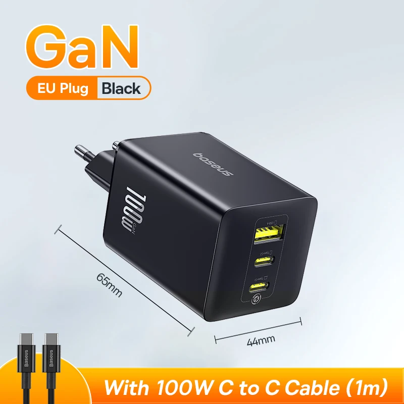 EU Black With Cable