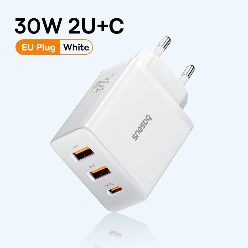 EU Plug White