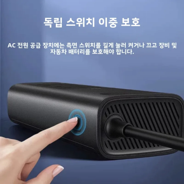 Baseus Power Inverter Pro 150W Car Charger with AC Outlet and 30W USB-C Fast Charging - Image 5