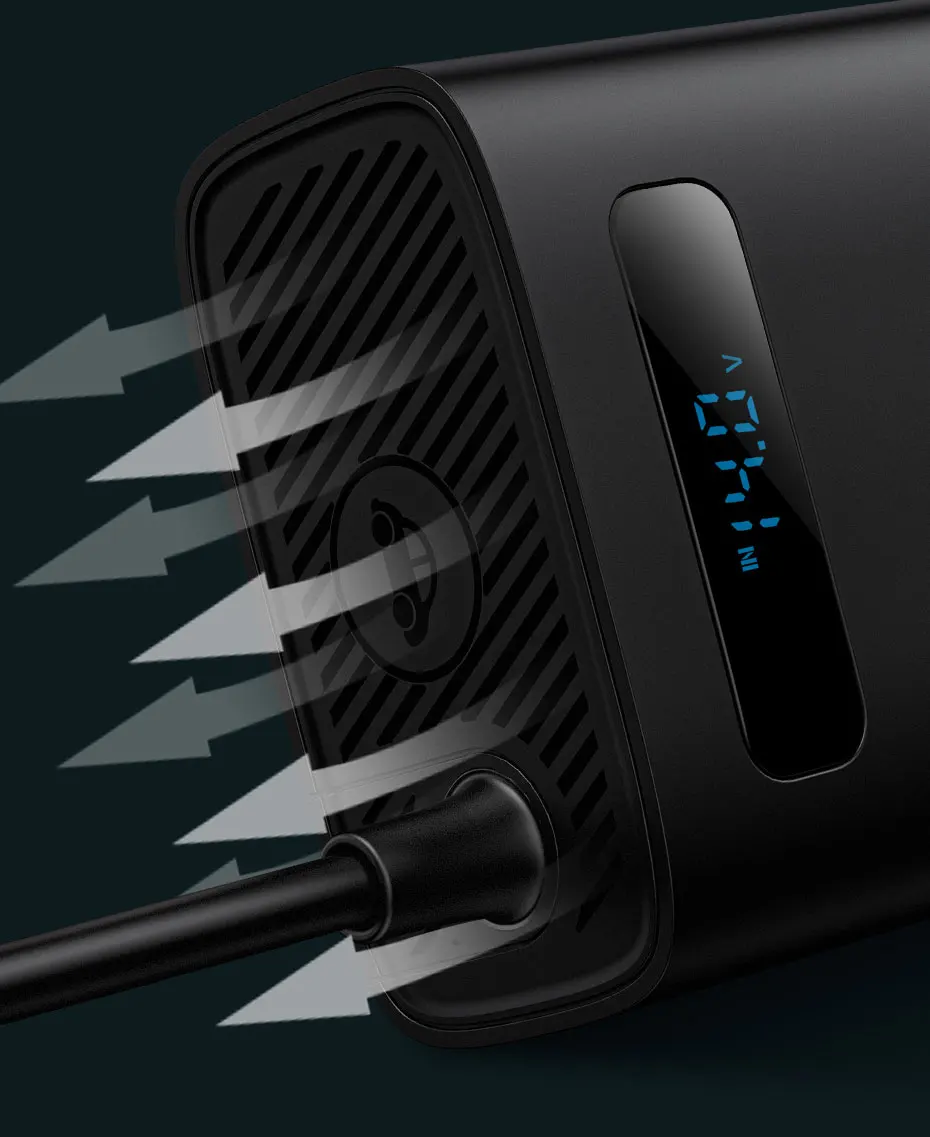 Baseus Car USB Type C Fast Charger 150W Car Inverter DC 12V to AC 220V EU Version Auto Power Inversor For Car Power Adapter