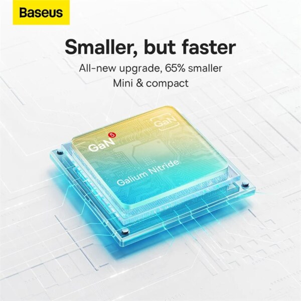Baseus Cube Pro 30W GaN Fast Charger PD USB-C Wall Charger - Image 3