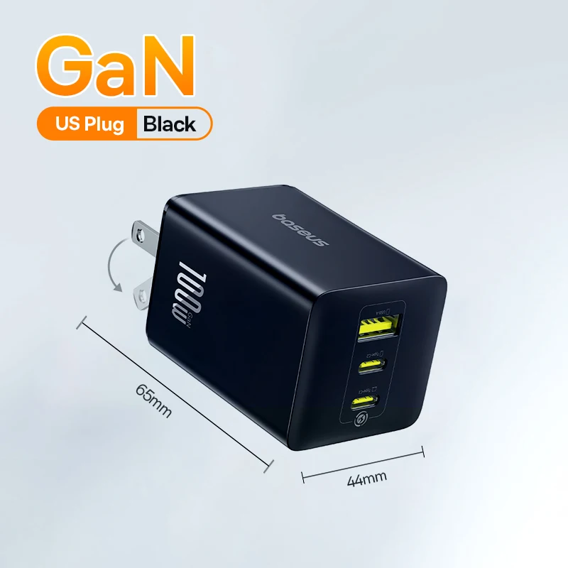 US Plug Black
