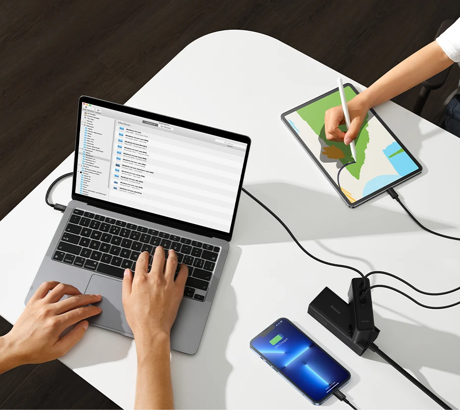 【Limited】Baseus 140W Chargers PD Charger USB C Charger PD3.1 Fast Charge For Macbook Tablet Phone Charger For iPhone 16 15 14
