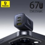 Baseus PicoGo 67W Fast Charger GaN Triple Port USB-C Wall Charger