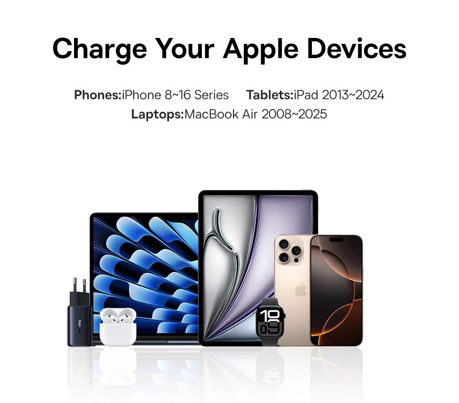 Baseus Picogo 67W GaN Charger PD Charge Type C USB Charger Support PD QC PPS Mini Phone Charger Travel Charger Portable