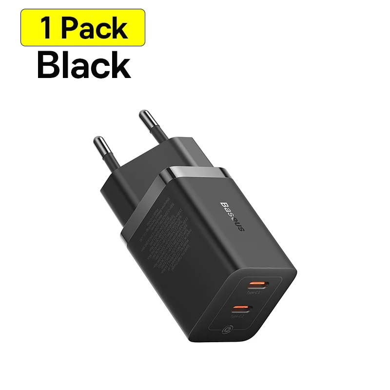 1 Pcs Black EU