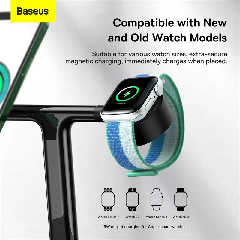Baseus 160W Charger 3 in 1 Wireless Chargers Fast 140W 65W 30W Car Charger Magic Keyboard Case PU Wireless Bluetooth Keyboard