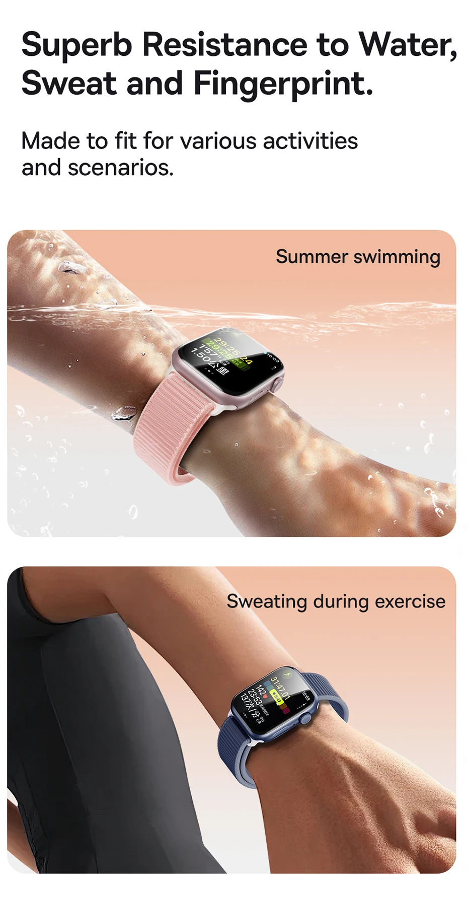 Baseus Screen Protector for Apple Watch 10 9 8 7 6 5 4 SE 46/42/45/41/44/40mm Hydrogel Film for iWatch Ultra 2 1 49mm Protective