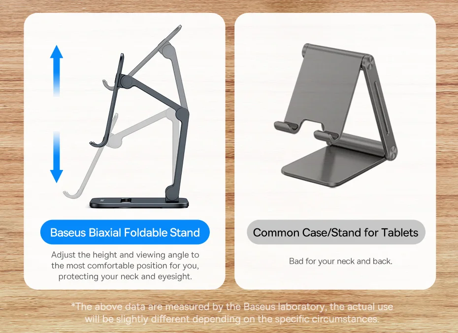 Baseus Phone Holder Aluminum Alloy Cell Phone Tablet Stand for iPad Mini for iPhone 16 15 14 Pro Max Samsung Mobile Phone Stand