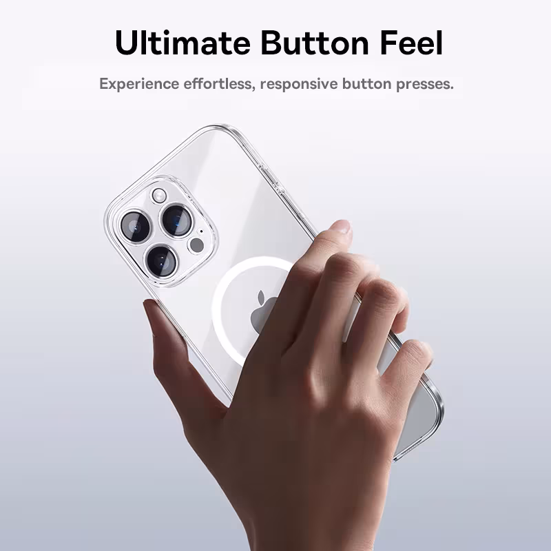Baseus Crystal Pro Magnetic Phone Case Ultra-Thin Clear Anti-Yellowing for iPhone 16/15/14/13/12 Series Baseus Crystal Pro Magnetic Phone Case Ultra-Thin Clear Anti-Yellowing for iPhone 16/15/14/13/12 Series - Image 6