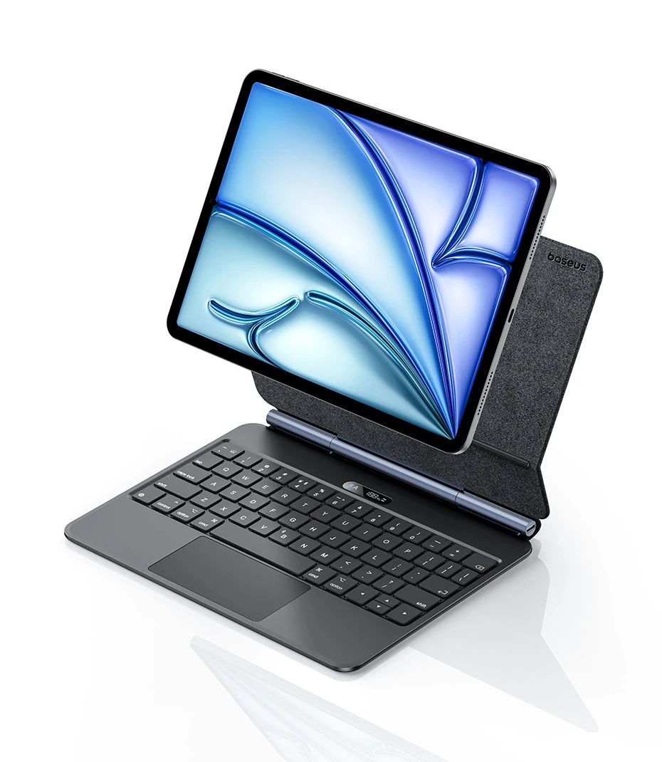 Baseus for iPad 2018-2024 Magic Keyboard Bluetooth for iPad Pro Air 4 Air 5 Air 6 11 10.9 12.9 13 inch Smart Cover Magnetic Case