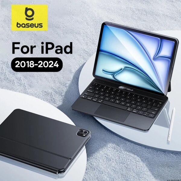 Baseus Brilliance Series 2 iPad Pro Keyboard Case with Trackpad and Backlit Keys