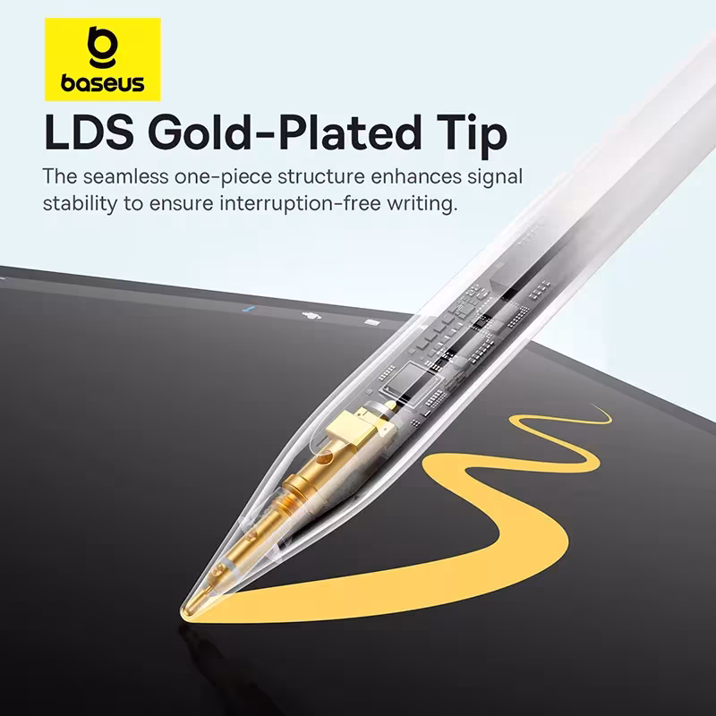 Baseus Smooth Writing 3 Active Stylus for iPad with Palm Rejection, Tilt Sensitivity, and Bluetooth Baseus Smooth Writing 3 Active Stylus for iPad with Palm Rejection, Tilt Sensitivity, and Bluetooth - Image 2
