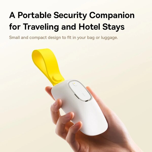 Baseus Heyo Door Stop Alarm - 120dB Anti-Break-in Security Device for Doors and Windows - Image 5