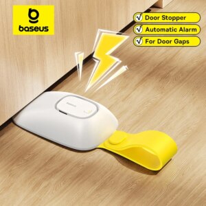 Baseus Heyo Door Stop Alarm - 120dB Anti-Break-in Security Device for Doors and Windows