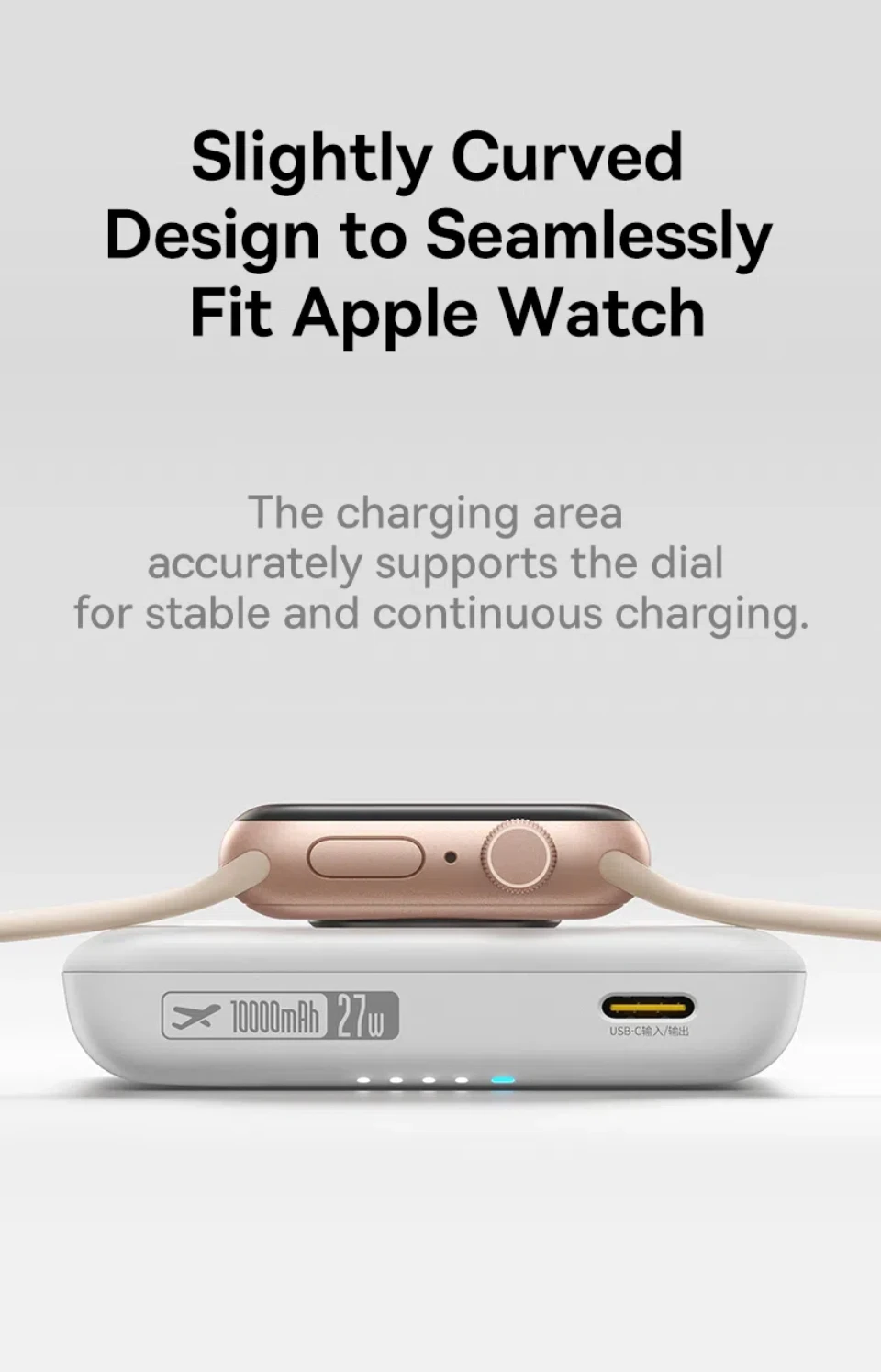 Baseus 27W Magnetic Power Bank 10000mAh 15W Wireless Charging External Battery For iPhone iWatch AirPods Samsung Xiaomi Poco