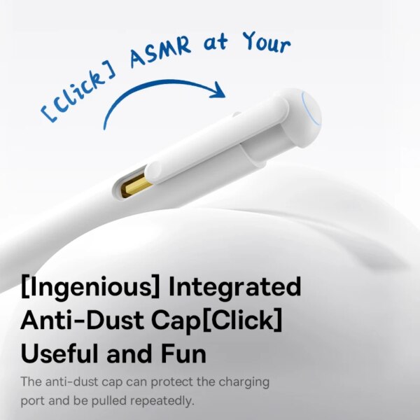 Baseus Smooth Writing PS4 360° Touch Control Wireless Charging Stylus for iPad - Image 3
