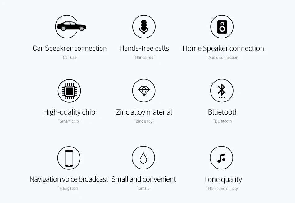 Baseus Bluetooth Transmitter Wireless Bluetooth Receiver 5.0 Car AUX 3.5mm Bluetooth Adapter Audio Cable For Speaker Headphones