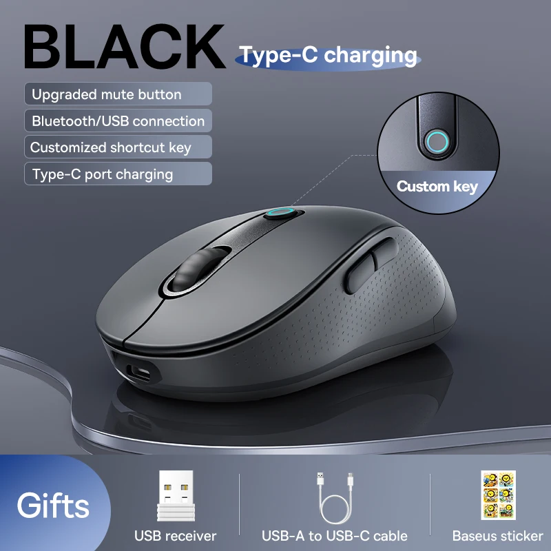 Black Type-C Charge