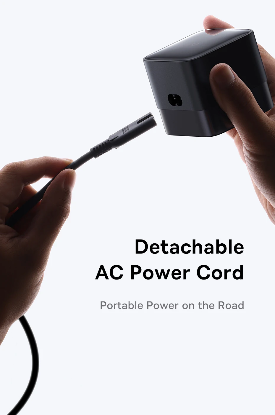 Baseus 100W Desktop Charger For Tablet Laptop Fast Charger Retractable USB C Phone Charger For iPhone 17 16 Samsung Macbook GaN