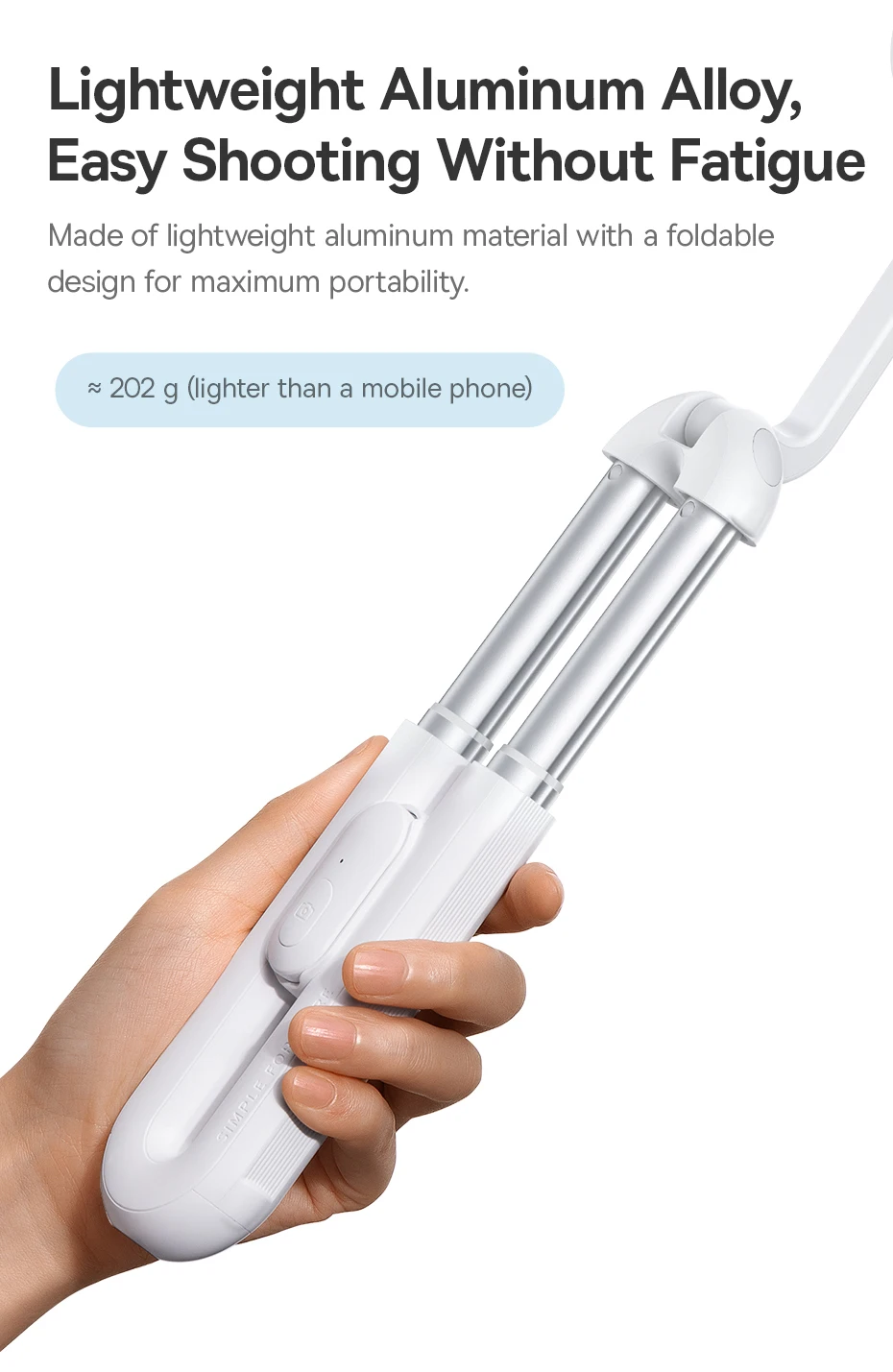 Baseus Phone Selfie Stick Magnetic Bluetooth Wireless Gimbal Stabilizer Holder for iPhone 16 Pro Vlog Live Shooting Phone Stand