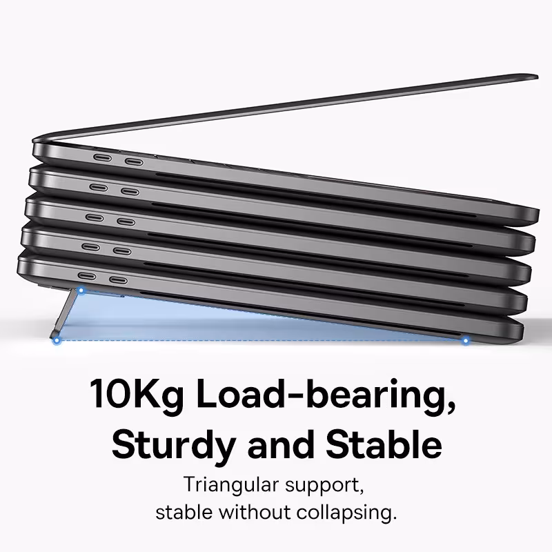 Baseus Laptop Kickstand Pro Adjustable Height Zinc Alloy with Nano Adhesive Baseus Laptop Kickstand Pro Adjustable Height Zinc Alloy with Nano Adhesive - Image 3