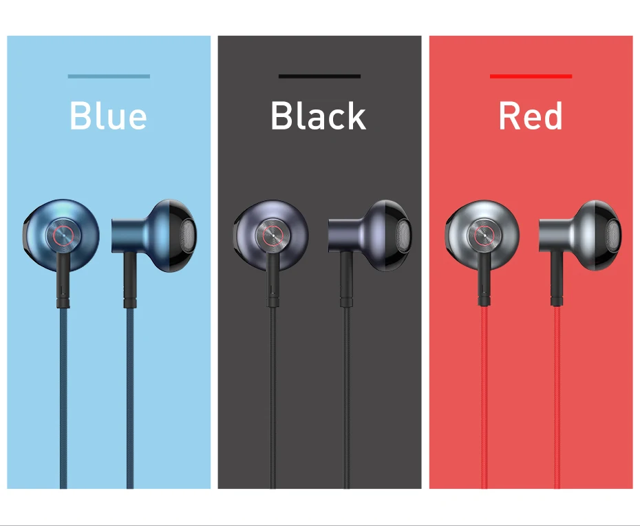 Baseus Bass Sound Earphone In-Ear Sport Earphones with mic for xiaomi iPhone 6 Samsung Headset fone de ouvido auriculares MP3