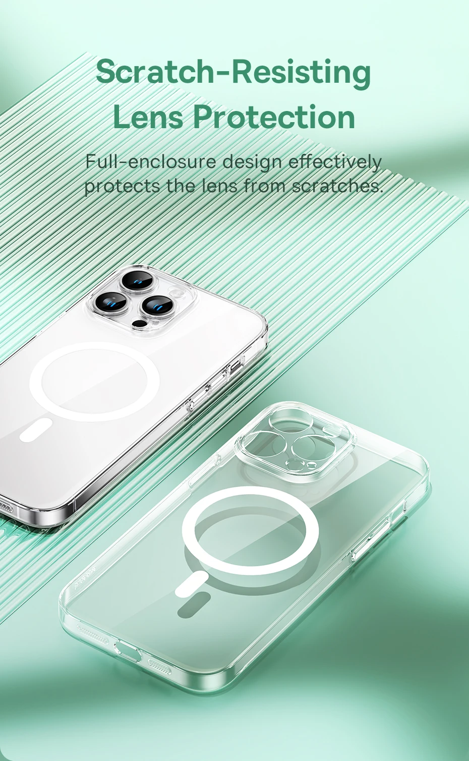 Baseus Magnetic Case for iPhone 17 16 15 Pro Max Case Wireless Charging Cover for iPhone 14 13 12 11 Pro Max Plus PC Phone Case