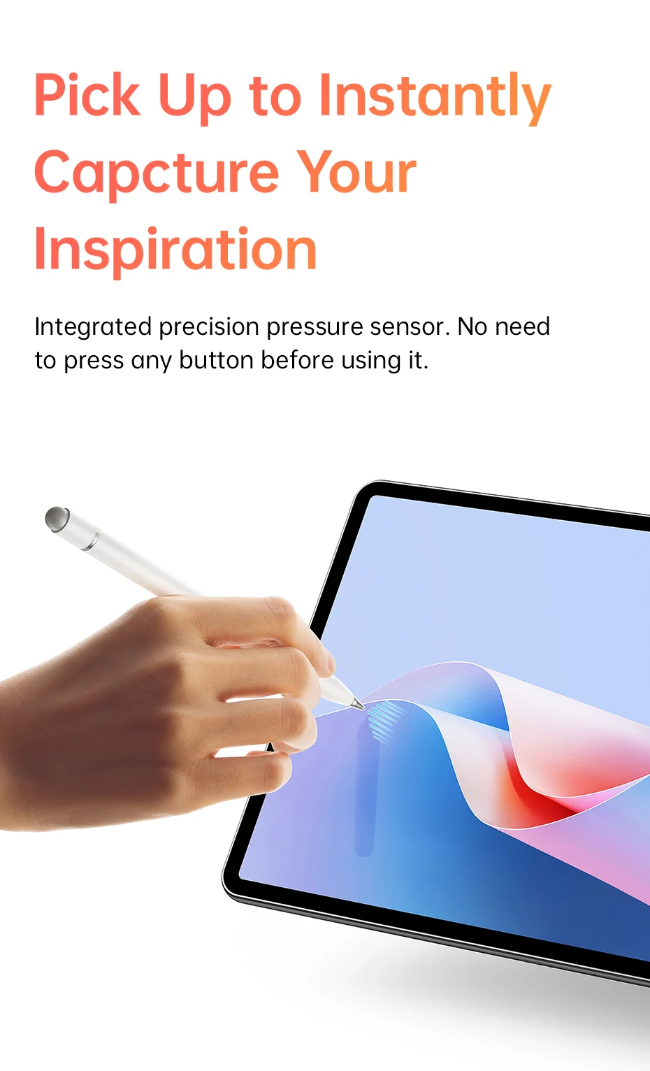 Baseus 2-in-1 Stylus Pen Universal For HUAWEI Xiaomi Wired Charging For HUAWEI MatePad Pro Air Redmi Pad 2 ‌Xiaomi Pad 7 6S Pro