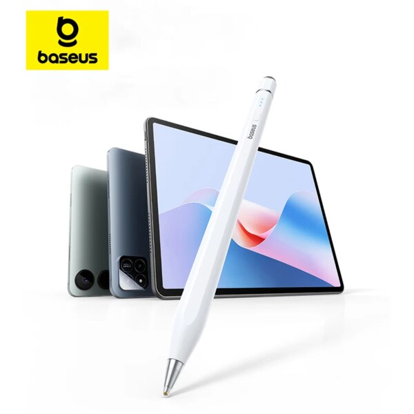 Baseus Wise Writing HN Universal Stylus Pen for Huawei/Xiaomi/Redmi Tablets - 2-in-1 Dual Tips, 22H Battery, Touch Control