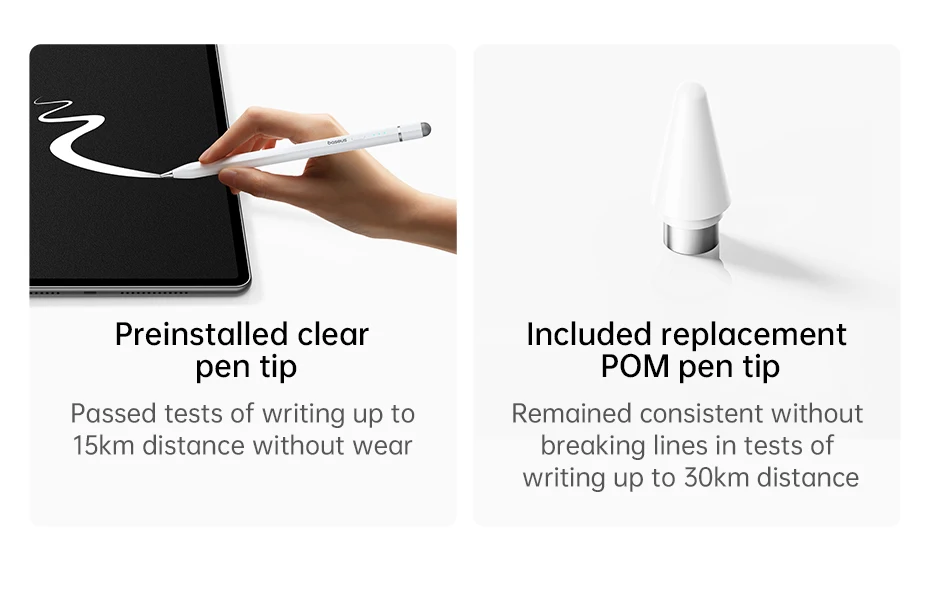 Baseus 2-in-1 Stylus Pen Universal For HUAWEI Xiaomi Wired Charging For HUAWEI MatePad Pro Air Redmi Pad 2 ‌Xiaomi Pad 7 6S Pro
