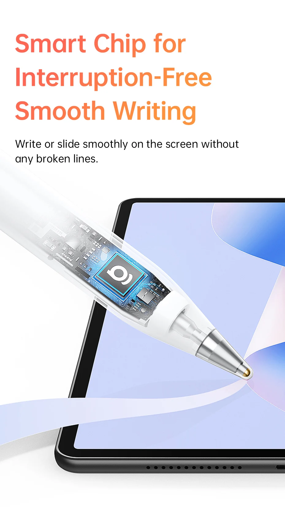 Baseus 2-in-1 Stylus Pen Universal For HUAWEI Xiaomi Wired Charging For HUAWEI MatePad Pro Air Redmi Pad 2 ‌Xiaomi Pad 7 6S Pro