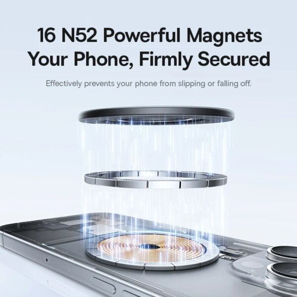 Baseus MagPro 3 Ultra Slim Magnetic Ring Phone Stand 22g 360° Adjustable - Image 4