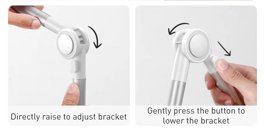 Baseus Mobile Phone Holder Lazy Tablet Stand for iPhone 16 15 14 Pro Max Bed Desktop Clip Long Arm Table Bracket for iPad Holder