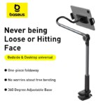Baseus Otaku Life Rotary Adjustment Lazy Holder 360° Adjustable Phone Tablet Stand