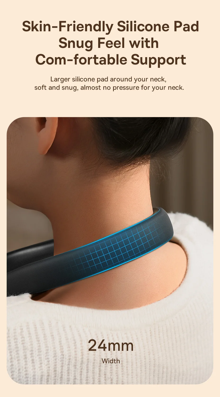 Baseus Flexible Universal Neck Phone Holder Hanging Neck Lazy Necklace Cell Phone Desk Mount Bracket for iPhone 16 15 14 Pro Max