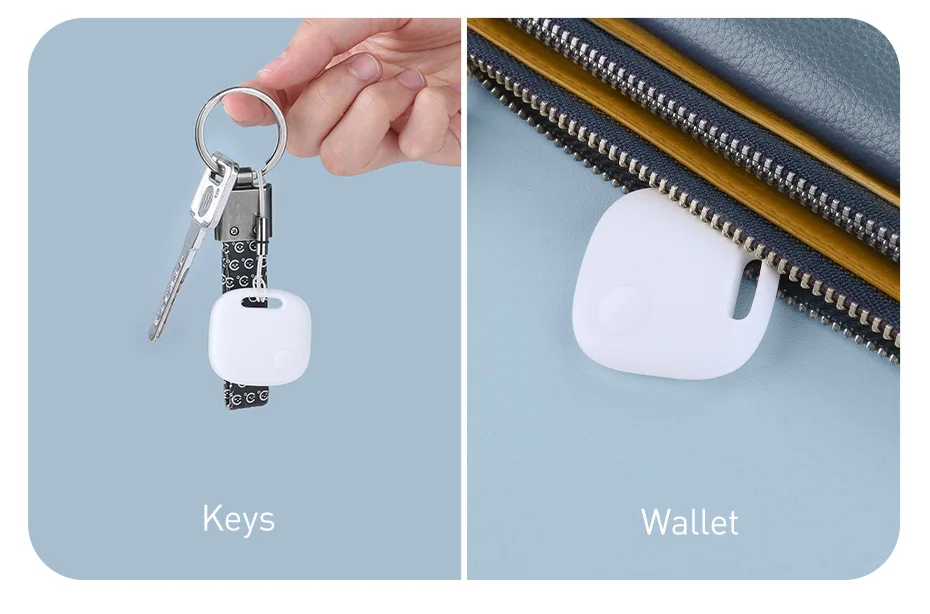 Baseus Smart Finder Item Locator Bluetooth GPS Tracker for Apple IOS Security Alarm Search Reminder Sports Tracking Smart Tag