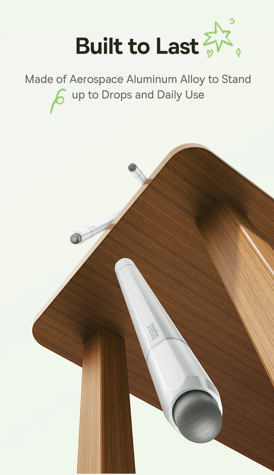 Baseus 3 in 1 Stylus Pen For iPhone for iPad All Tablet Phone Pencil For Samsung Xiaomi Pad Huawei Matepad Phone Draw Touch Pen