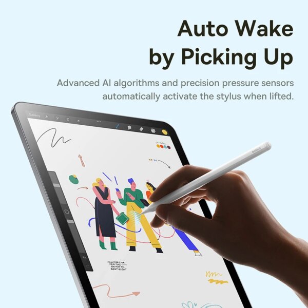 Baseus Smooth Writing 3 Wireless Charging Stylus for iPad Pro/Air/Mini (2018-2025) - Image 4