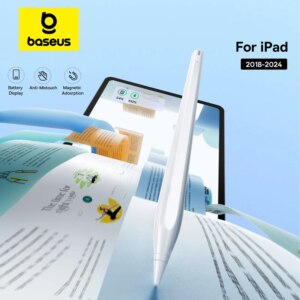 Baseus Smooth Writing 2 Stylus Lite for iPad 2010-2024 Pro/Air/Mini with Palm Rejection, LED Indicator