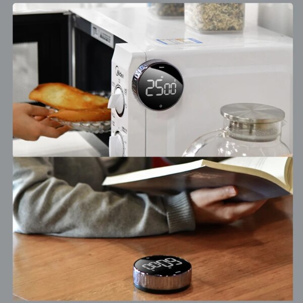 Baseus Heyo Rotation Countdown Timer with LED Display and Sound Reminder - Image 6