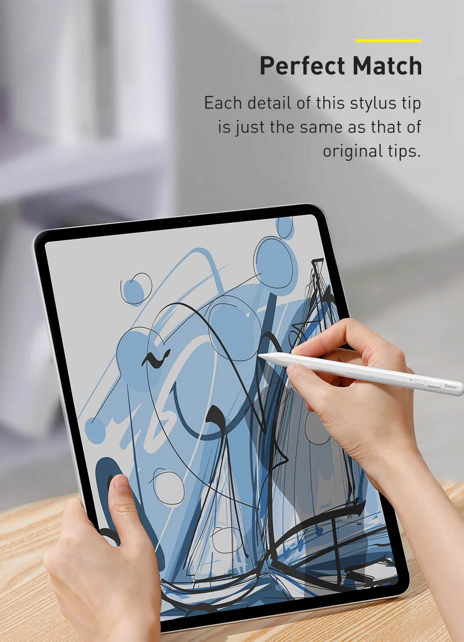Baseus Replacement Stylus Tip Touch Screen Pen Precise No Delay Spare Nib for Universal Pen Stylus