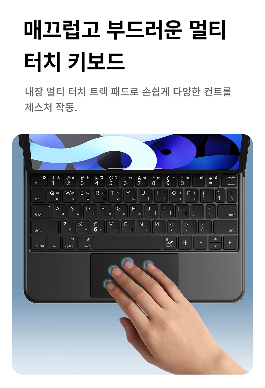 Baseus Magic Keyboard Case PU Wireless Bluetooth Keyboard For iPad Pro 11Inch 2018 2020 2021 2022 10.9 Inch for iPad Air 4 5 6