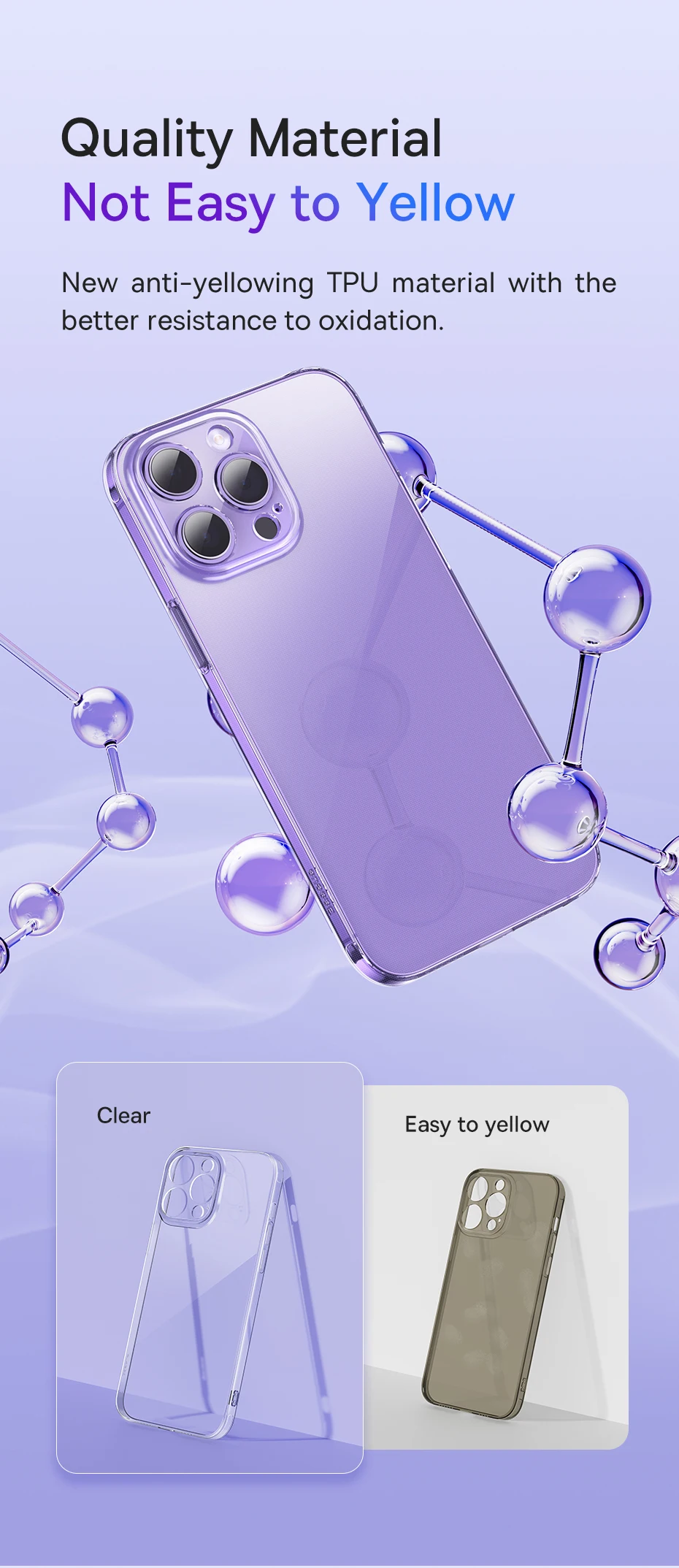 Baseus Clear Case for iPhone 16 15 14 13 12 11 Pro Max Plus Soft TPU Case for iPhone XS Max X XR Cover Transparent Phone Case
