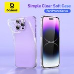 Baseus Simple Series 2 Ultra-Thin Protective Case for iPhone 17, 16, 15, 14, ...