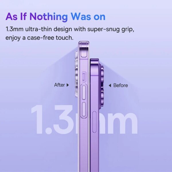 Baseus Simple Series 2 Ultra-Thin Protective Case for iPhone 15 14 13 12 11 X Series - Image 3